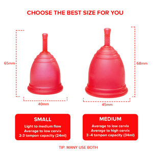 
            
                Load image into Gallery viewer, RUBY Menstrual Cup - Blue
            
        