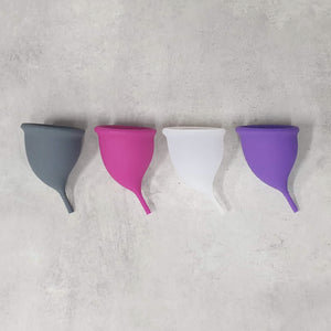 Curve Menstrual Cup - Frost White