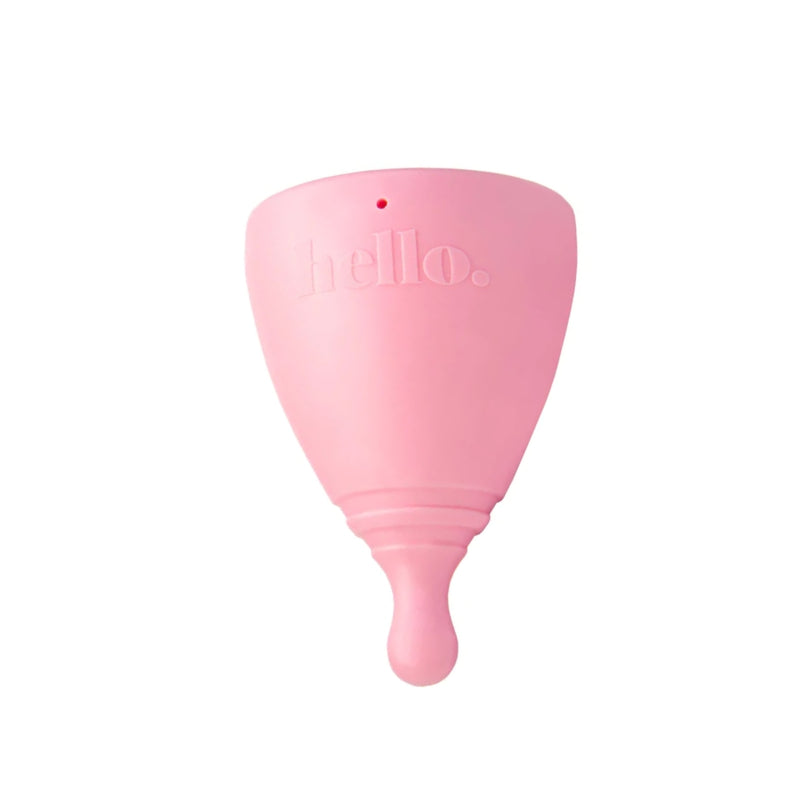 Hello Menstrual Cup - Medium Cervix - Large Blush Pink