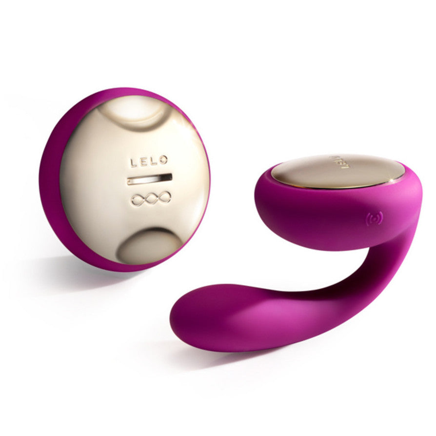 LELO Ida Remote Controlled Couples Massager - Deep Rose