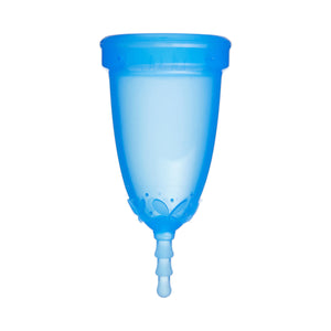 JUJU Menstrual Cup - Model 3 (High Cervix) Blue