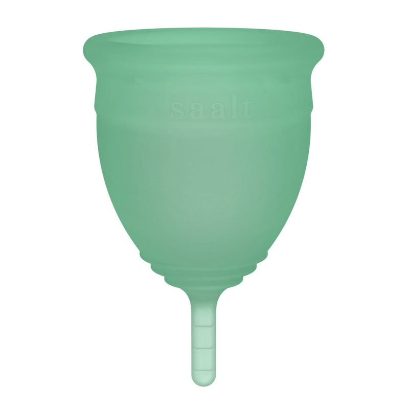Saalt Menstrual Cup - Regular Seafoam Green