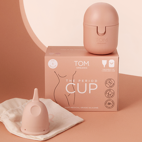 TOM ORGANIC The Period Menstrual Cup - Size 2 Super