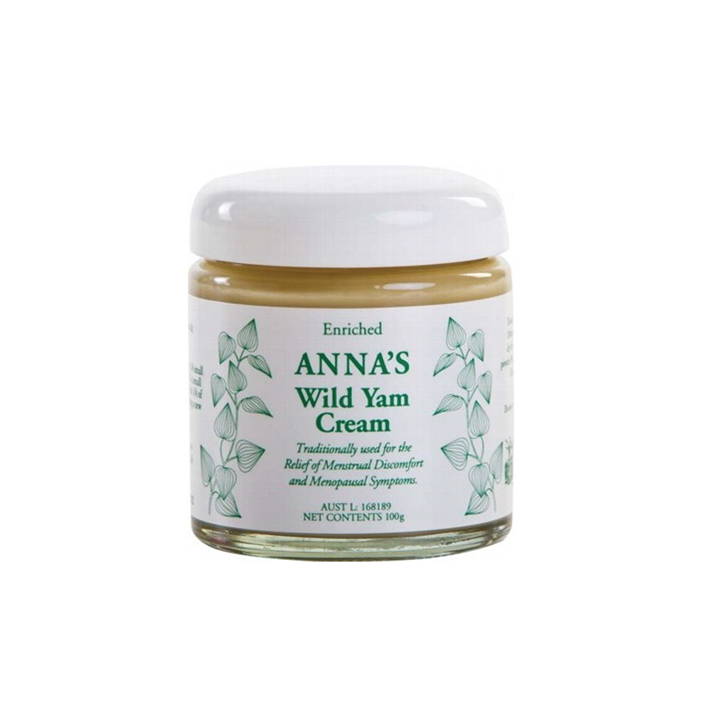 ANNA's Wild Yam Hormone Balancing Cream (100g)