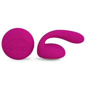 LELO Ida Remote Controlled Couples Massager - Deep Rose