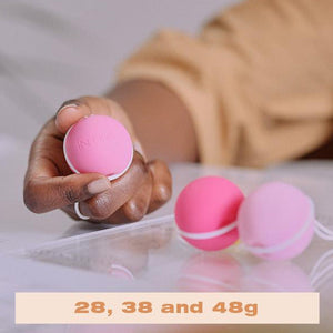 
            
                Load image into Gallery viewer, INTIMINA Laselle Weighted Exerciser Kegel Balls (38g)
            
        