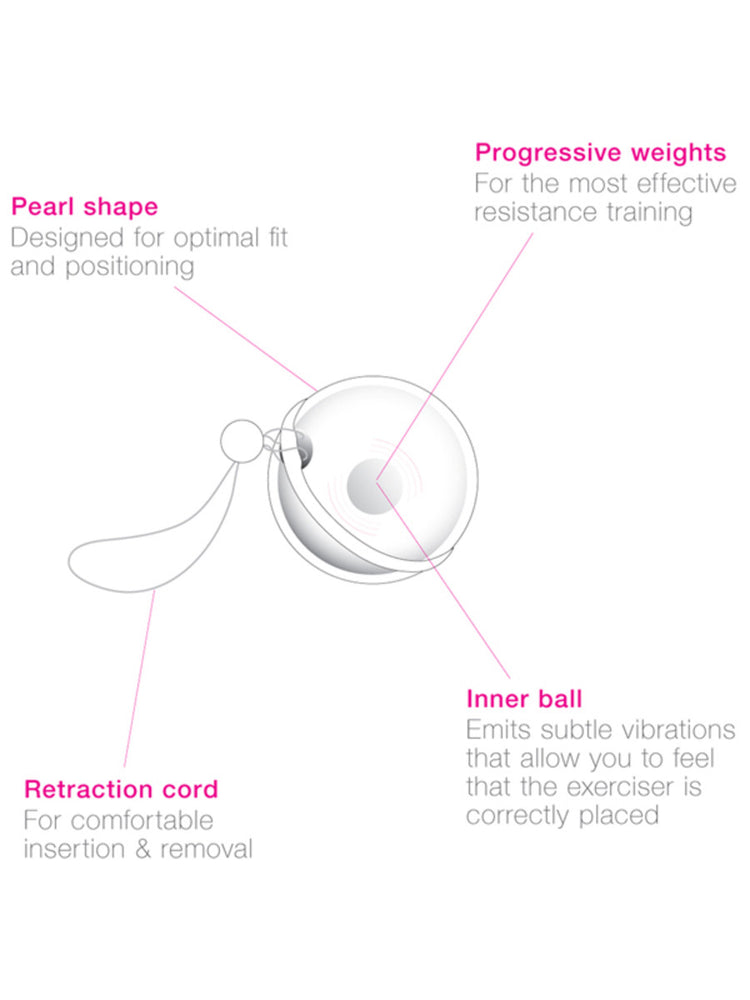 
            
                Load image into Gallery viewer, INTIMINA Laselle Weighted Exerciser Kegel Balls (28g)
            
        