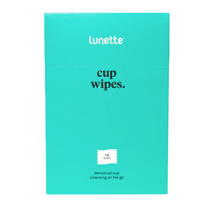 LUNETTE 月经杯湿巾（10 片）