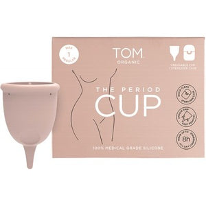 TOM ORGANIC The Period Menstrual Cup - Size 1 Regular – PeriodShop