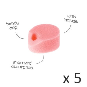 
            
                Load image into Gallery viewer, BEPPY Menstrual Sponge - Wet (5 Pack)
            
        